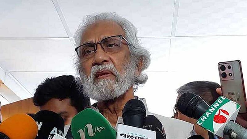 সচিবালয়ে বৈঠক শেষে সাংবাদিকদের মুখোমুখি স্থানীয় সরকার, পল্লী উন্নয়ন ও সমবায় উপদেষ্টা এ এফ হাসান আরিফ।