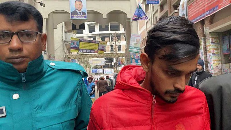 নরসিংদী থেকে গ্রেপ্তার ফয়সাল