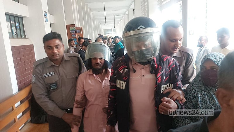 আদালতে বাসু হত্যার এক আসামি
