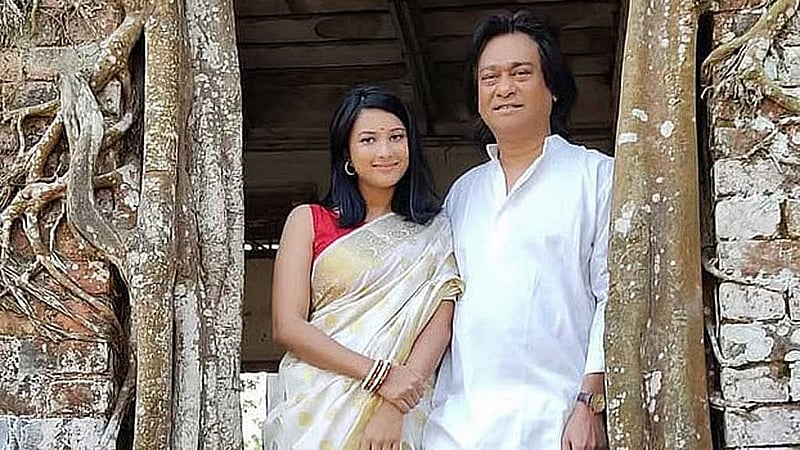 ‘ঝরা পাতার চিঠি’ চলচ্চিত্রের দৃশ্যে পার্থ বড়ুয়া। ছবি: পরিচালকের সৌজন্যে। 