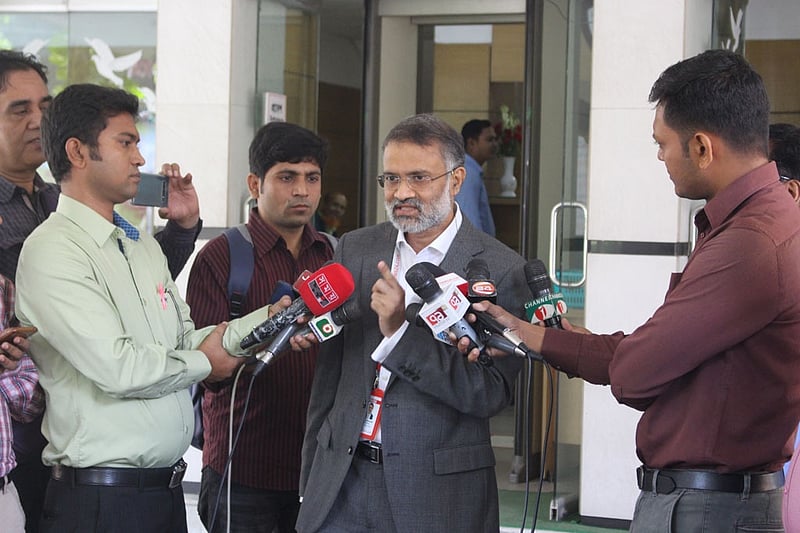 ২০১৯ সালের ১১ নভেম্বর দুদকের প্রধান কার্যালয়ে সাংবাদিকদের মুখোমুখি হন তৌফিক ইমরোজ খালিদী