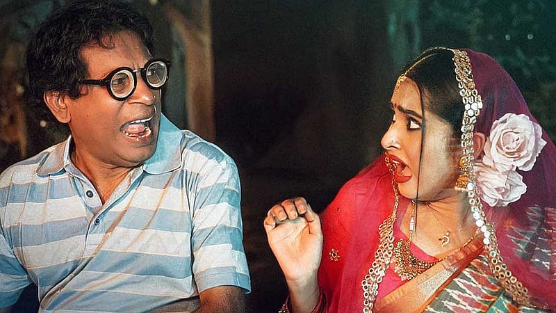 'মিস্টার অভাগা' নাটকের দৃশ্য। ছবি: আরটিভির সৌজন্যে। 