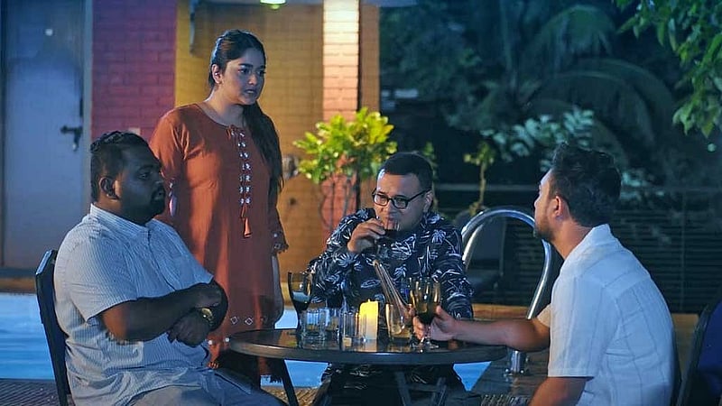 'সহযাত্রী' নাটকের দৃশ্য। ছবি: চ্যানেল আইয়ের সৌজন্যে।