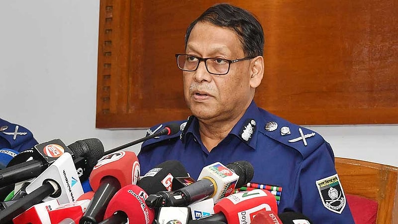 পুলিশের মহাপরিদর্শক (আইজিপি) বাহারুল আলম। ফাইল ছবি