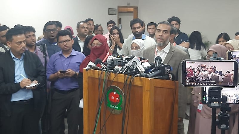 জামায়াতে ইসলামীর সহকারী সেক্রেটারি জেনারেল এহসানুল মাহবুব জুবায়ের।