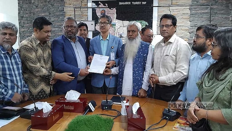 ট্যুরিজম বোর্ডের প্রধান নির্বাহী কর্মকর্তার নিকট টোয়াবের স্মারকলিপি