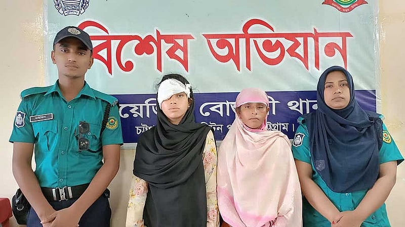 স্ত্রী নুরজাহার আক্তার আঁখি ও শাশুড়ি রহিমা বেগম