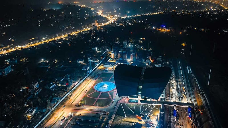 কক্সবাজারের আইকনিক স্টেশন। ফাইল ছবি: তানভীর আবিদ