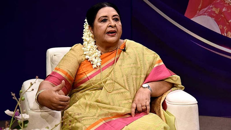 অভিনেত্রী শবনম। ছবি: চ্যানেল আইয়ের সৌজন্যে।   
