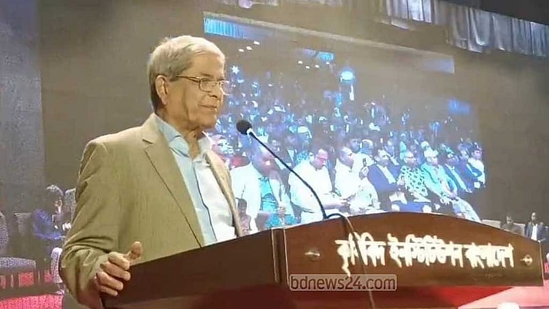 “সংস্কারের জন্য বেশি সময় ব্যয় করা হলে পরিস্থিতি আরও খারাপ হবে” বলে মন্তব্য করেন বিএনপির মহাসচিব মির্জা ফখরুল ইসলাম আলমগীর।