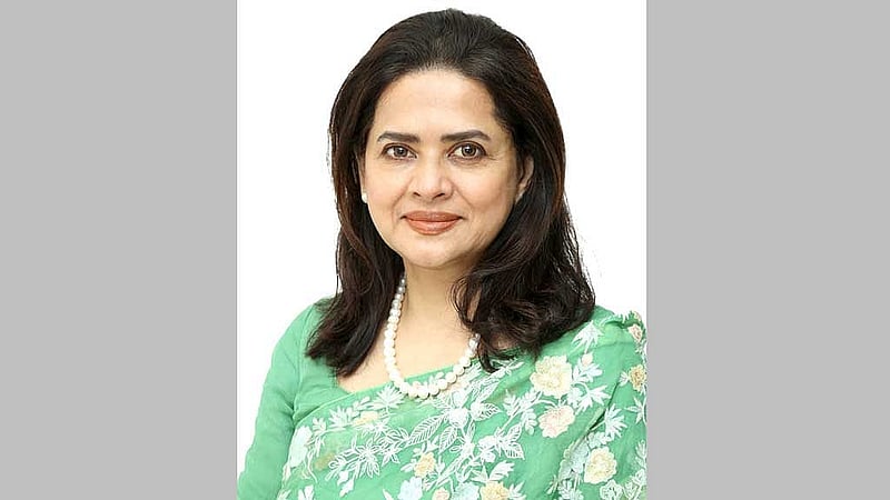 নাজনীন আহমেদ।