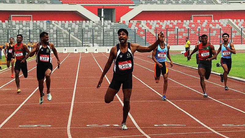 পুরুষ ৪০০ মিটারে দশমবারের মতো সেরা জহির রায়হান।