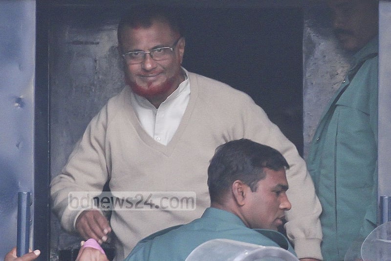 আন্তর্জাতিক অপরাধ ট্রাইব্যুনালে এ টি এম আজহারুল ইসলাম। ফাইল ছবি
