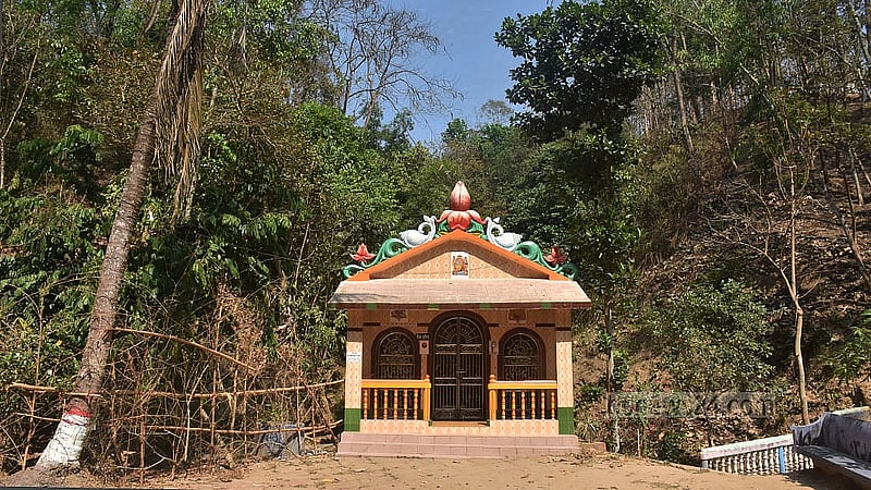 মেধস আশ্রমে অন্যতম সীতা মন্দির।