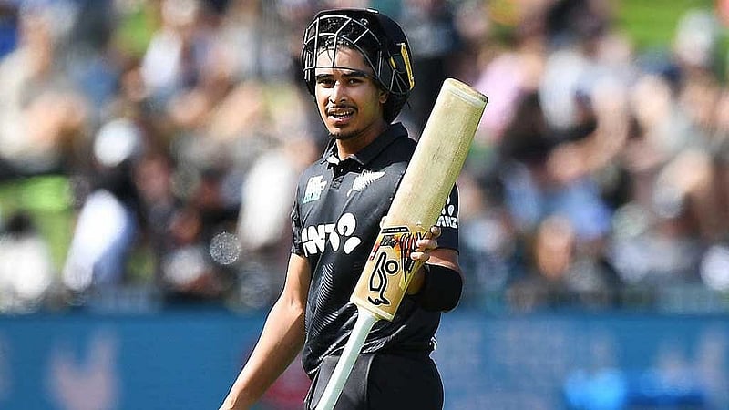 অভিষেকেই রেকর্ড বইয়ে নাম তুলেছেন মুহাম্মাদ আব্বাস। ছবি: ব্ল্যাকক্যাপস ফেইসবুক।