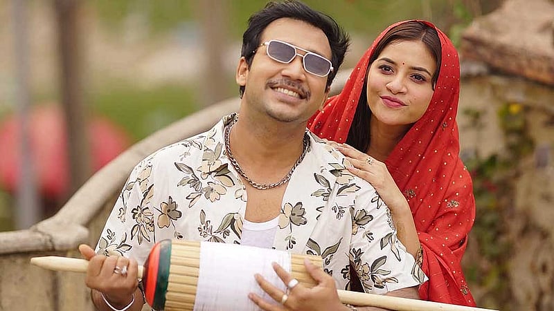 'রূপবানের প্রেম' নাটকের দৃশ্য। ছবি: এনটিভির সৌজন্যে। 