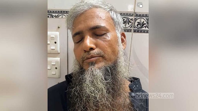 আটক বিল্লাল হোসেন। 