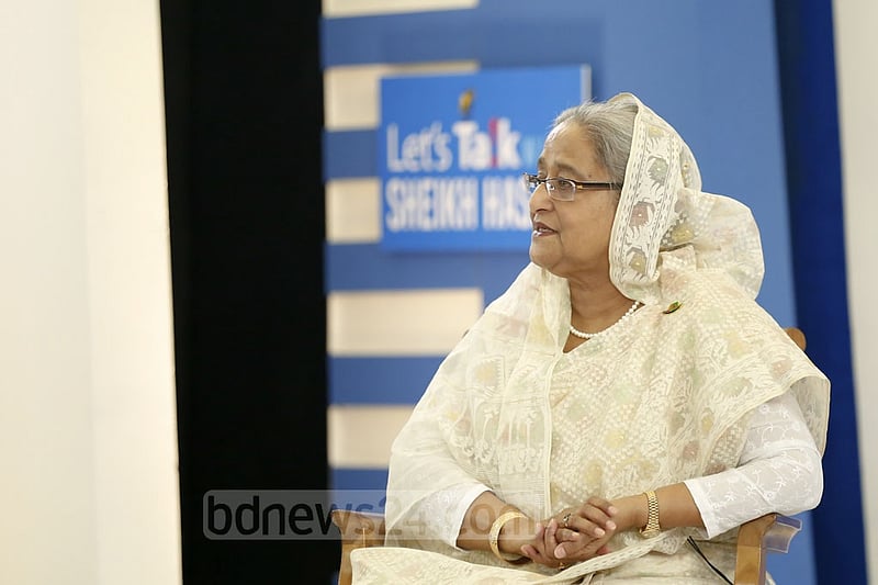 শেখ হাসিনা। ফাইল ছবি