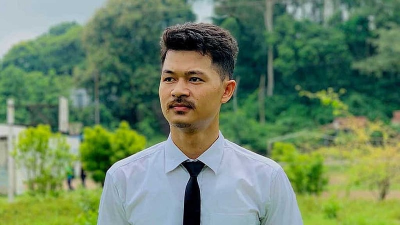 স্পোর্টস সায়েন্স বিভাগের শিক্ষার্থী লালরিন বম।