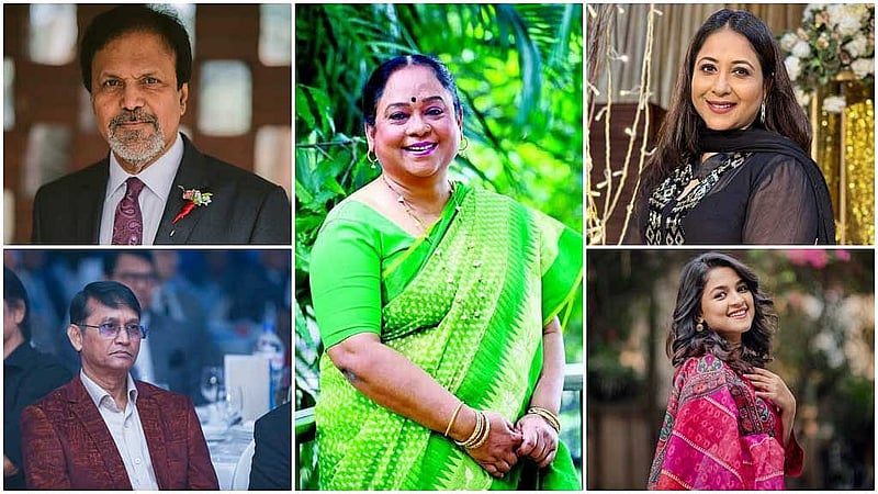 তারিক আনাম খান, ওয়াহিদা মল্লিক জলি, ফারজানা চুমকি, আজিজুল হাকিম, সাদিয়া আয়মান। ছবি: সংগৃহীত।