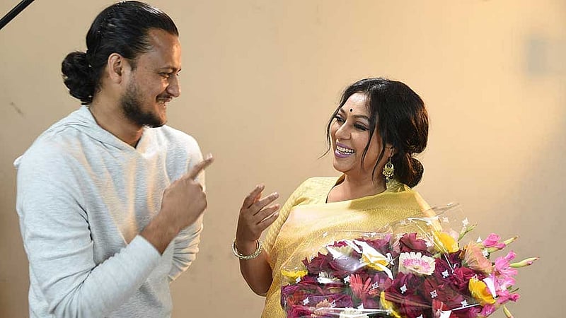 'রঙ্গনা' সিনেমার নির্মাতা আরফাত ও শাবনূর 