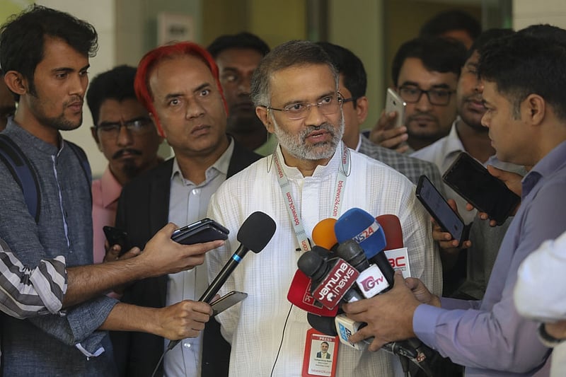 ২০১৯ সালের ২৬ নভেম্বর দুদকের প্রধান কার্যালয়ে গিয়ে নিজের বক্তব্য জানানোর পর সাংবাদিকদের মুখোমুখি হন তৌফিক ইমরোজ খালিদী