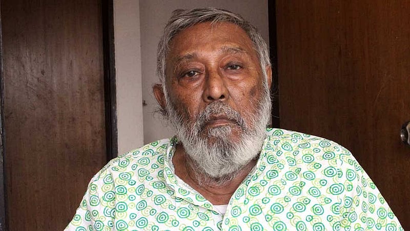 মুক্তিযোদ্ধা এ জেড এম আমিনুল ইসলাম চৌধুরী, ছবি: সালেক খোকন।