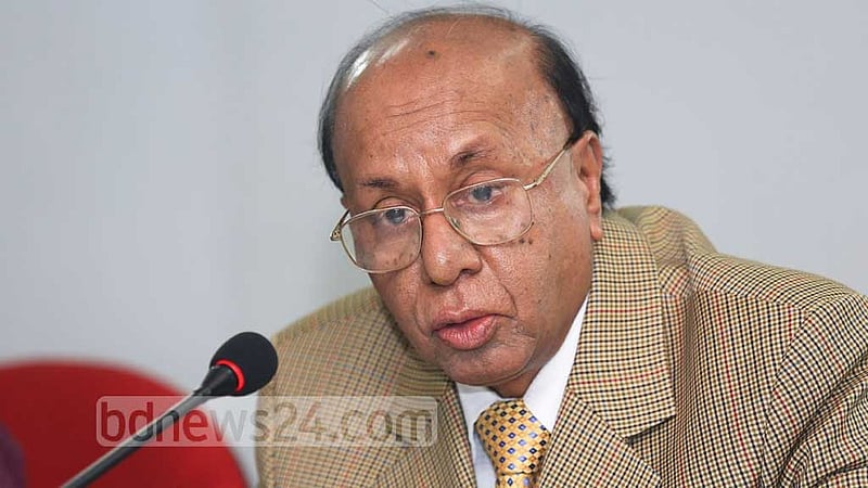 সাবেক তত্ত্বাবধায়ক সরকারের অর্থ উপদেষ্টা এ বি মির্জ্জা মো. আজিজুল ইসলাম। ফাইল ছবি