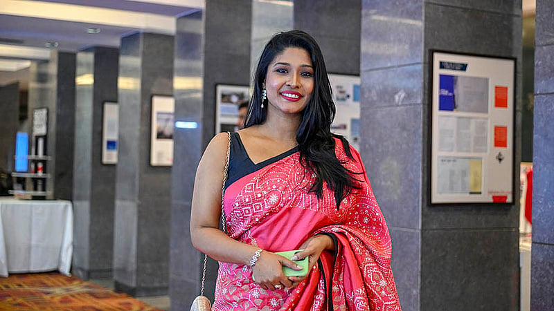 বিডিনিউজ টোয়েন্টিফোর ডটকমের ঊনবিংশতম প্রতিষ্ঠাবার্ষিকীর আয়োজনে এসেছিলেন নৃত্যশিল্পী পূজা সেনগুপ্ত।