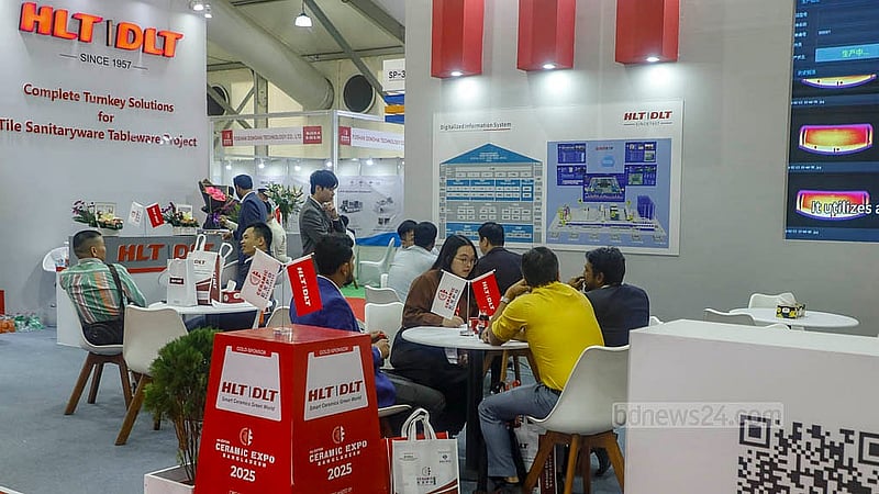 রাজধানীর আইসিসিবিতে এবারের সিরামিক এক্সপোতে ২২টি দেশের বিভিন্ন ব্র্যান্ড অংশগ্রহণ করেছে। মেলা শেষ হবে রোববার