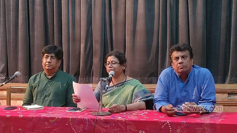 নজরুল উৎসবের বিস্তারিত জানাতে মঙ্গলবার ছায়ানট ভবনে সংবাদ সম্মেলনের আয়োজন করা হয়। 