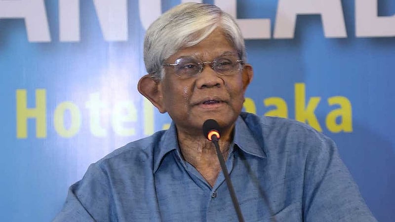 সিপিডির সেমিনারে বক্তব্য দেন বাংলাদেশ ব্যাংকের সাবেক গভর্নর সালেহউদ্দিন আহমেদ।