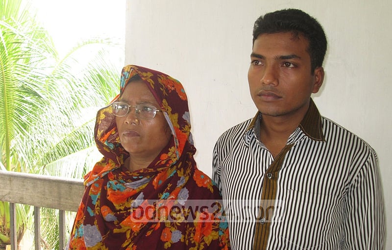 মা হেনোয়ারা বেগমের সঙ্গে লিমন