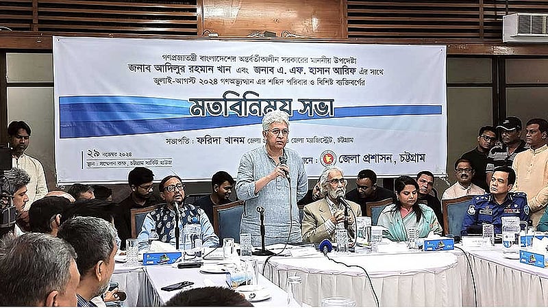 শিল্প উপদেষ্টা আদিলুর রহমান খান