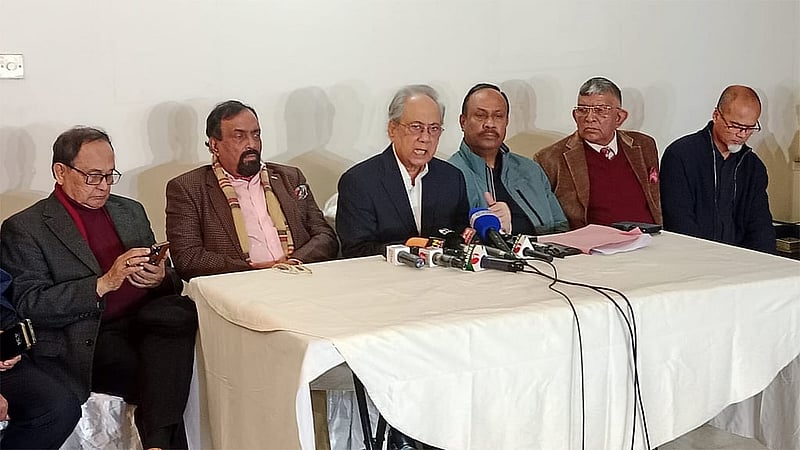 মনোনয়নপত্র বাতিল হওয়ার পর সুষ্ঠু নির্বাচন নিয়ে ‘শঙ্কা’ প্রকাশ করেছেন জাতীয় পার্টির একাংশের চেয়ারম্যান আনিসুল ইসলাম মাহমুদ।