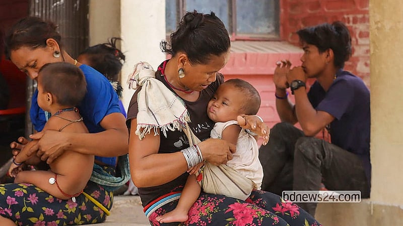 হাম ছড়িয়েছে দুর্গম পাহাড়ি এলাকাতেও, সেখানে টিকা পৌঁছানো কঠিন হয়ে পড়েছে।