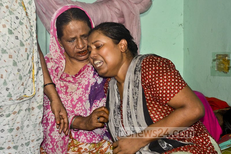 ব্লগার নিলয় খুন হওয়ার পর স্ত্রীর আহাজারি।