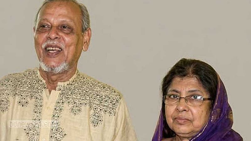 নিহত আব্দুস সাত্তার, তার স্ত্রী সুরাইয়া বেগম।