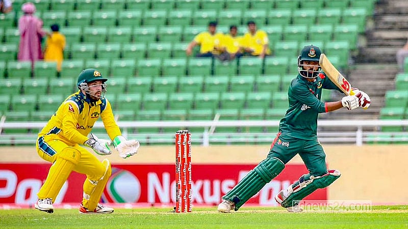 অস্ট্রেলিয়ার সঙ্গে ওয়ানডে সিরিজের প্রথম ম্যাচে বাংলাদেশ দলের ব্যাটিং