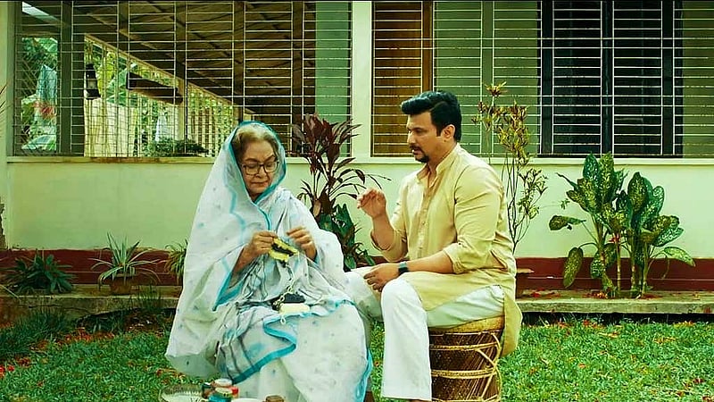 'শেকড়' সিনেমার দৃশ্য। ছবি: নির্মাতার সৌজন্যে।
