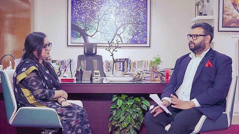 চিনওয়্যাগ উইথ দ্য চিফস এ রহিম গ্রুপের নির্বাহী পরিচালক মারুফ মহসিন।
