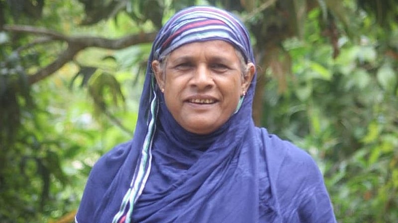 মর্টার শেল বিস্ফোরণে নিহত হোসনে আরা। 