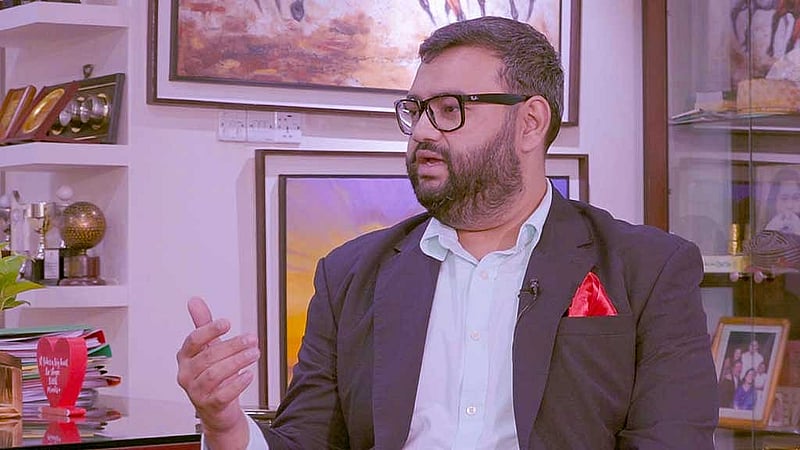 চিনওয়্যাগ উইথ দ্য চিফস এ রহিম গ্রুপের নির্বাহী পরিচালক মারুফ মহসিন।