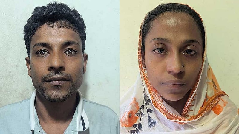গ্রেপ্তার বোরহান উদ্দিন (৩০) ও নাছিমা বেগম (২৫)।