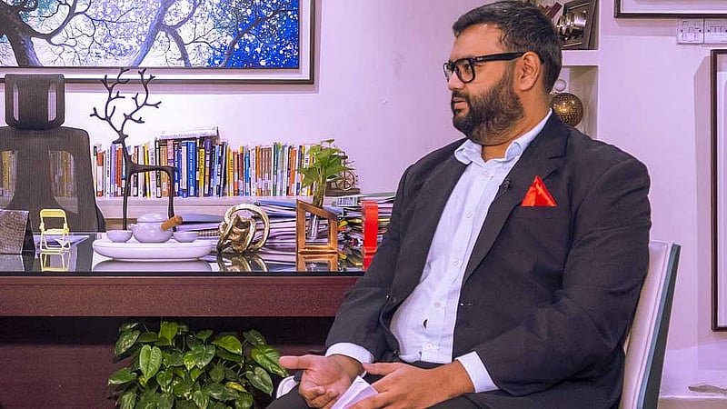 চিনওয়্যাগ উইথ দ্য চিফস এ রহিম গ্রুপের নির্বাহী পরিচালক মারুফ মহসিন।