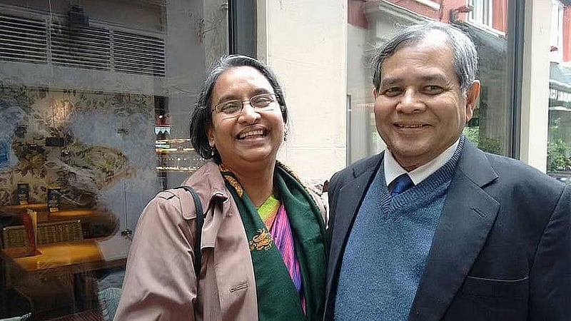 দীপু মনি ও তার স্বামী তওফীক নাওয়াজ