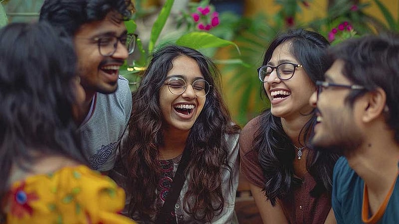 বিশ্ব অর্থনৈতিক ফোরামের হিসাব অনুযায়ী, ২০২৫ সালেই বৈশ্বিক কর্মশক্তির এক-চতুর্থাংশেরও বেশি হয়ে গেছে জেন জি। ছবি: ম্যাগনিফিক, এআই ব্যবহার করে তৈরি