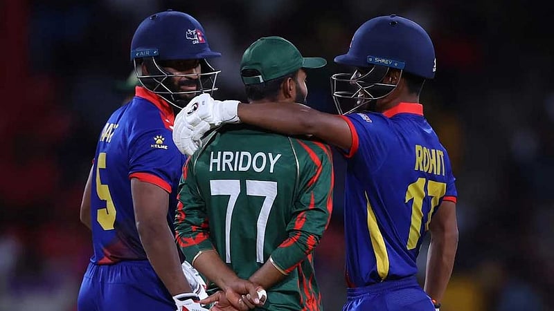 ভয়াবহ বন্যায় নিহতদের উৎসর্গ করে বাংলাদেশ-নেপাল সিরিজ
