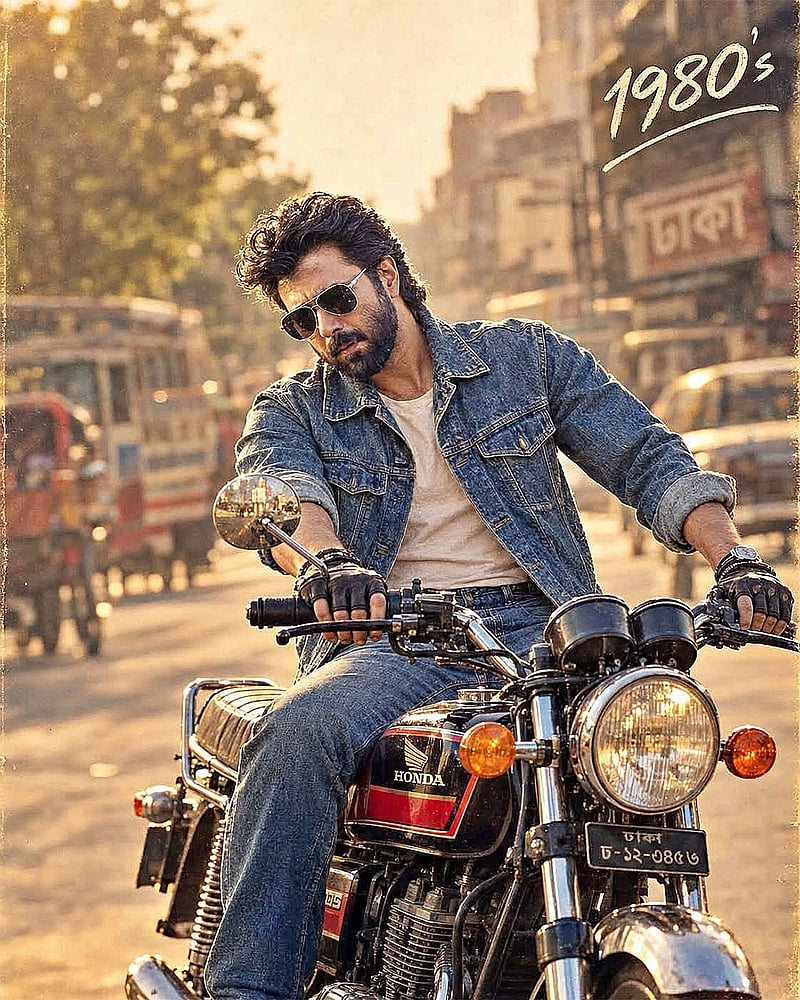 কৃত্রিম বুদ্ধিমত্তার সাহায্যে আশির দশকের ফ্যাশনে ছবি তৈরি করে পোস্ট করেছেন অভিনেতা জিয়াউল ফারুক অপূর্ব।
