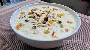 মুখ মিষ্টিতে ছানার পায়েস